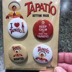 Tapatio button pack - 4 different Tapatio buttons